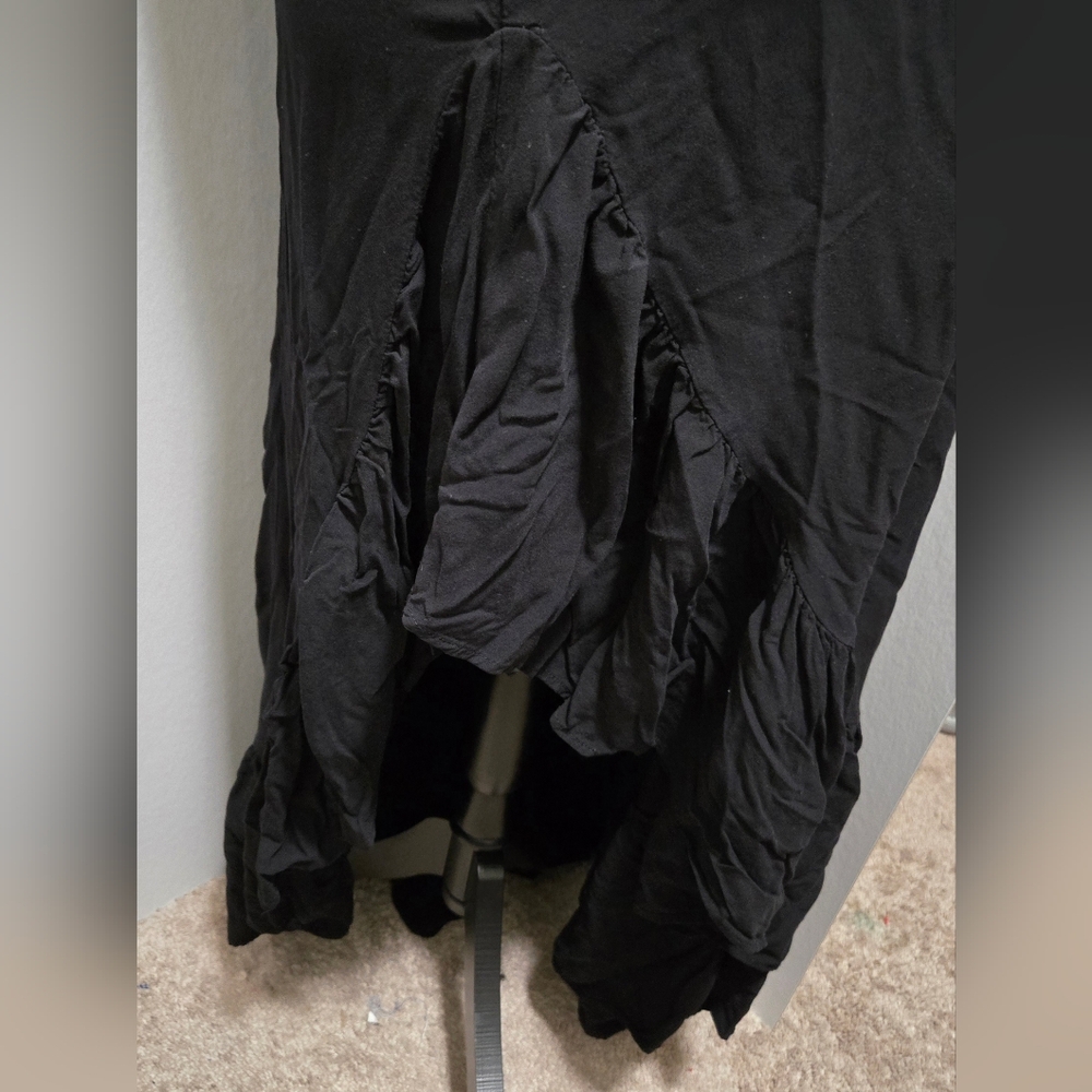 Rusttydustty Long ruffled skirt